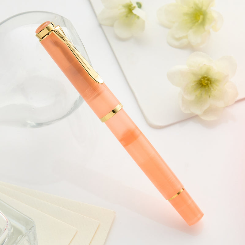 Pelikan M200 Fountain Pen - Apricot Achat (Special Edition)