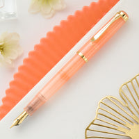 Pelikan M200 Fountain Pen - Apricot Achat (Special Edition)