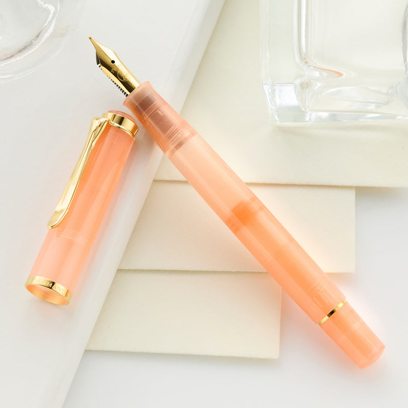 Pelikan M200 Fountain Pen - Apricot Achat (Special Edition)