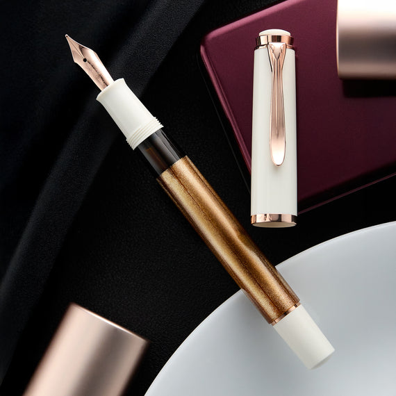 Pelikan M200 Fountain Pen - Copper Rose Gold (Special Edition)
