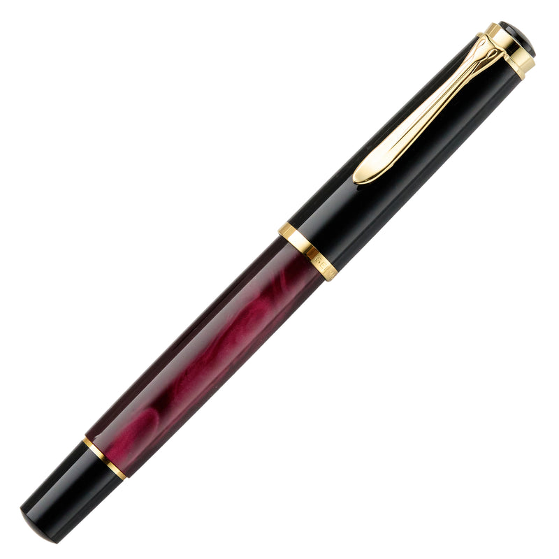 Pelikan M200 Fountain Pen - Red Marbled (Special Edition)