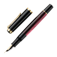 Pelikan M200 Fountain Pen - Red Marbled (Special Edition)