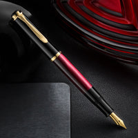 Pelikan M200 Fountain Pen - Red Marbled (Special Edition)