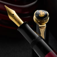 Pelikan M200 Fountain Pen - Red Marbled (Special Edition)