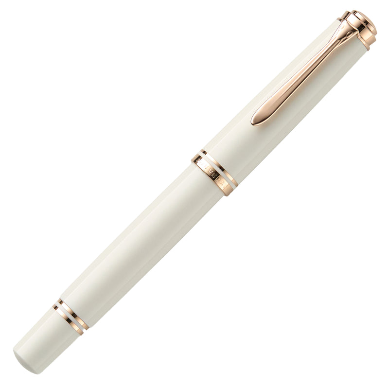 Pelikan M600 Fountain Pen - White & Rose Gold (Special Edition)