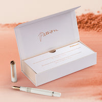 Pelikan M600 Fountain Pen - White & Rose Gold (Special Edition)