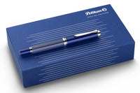 Pelikan M815 Fountain Pen - Metal Striped Blue (Special Edition)