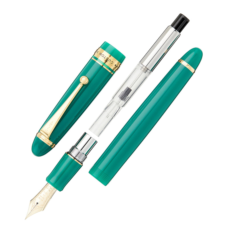 Pilot Custom 743 Fountain Pen - Verdigris