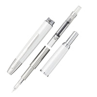 Pilot Vanishing Point Decimo Fountain Pen - White