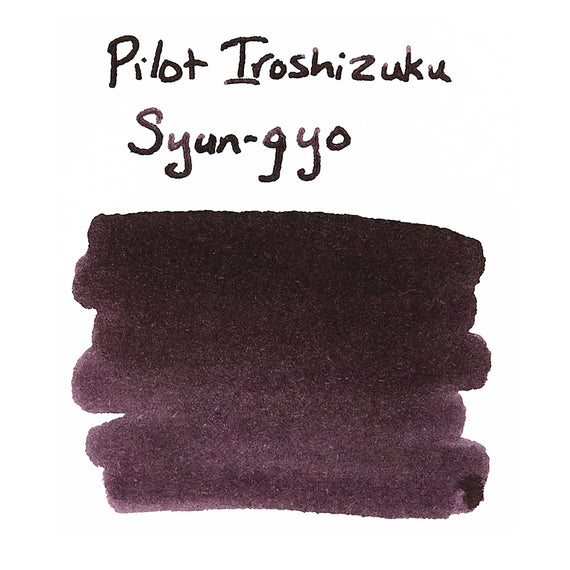 Pilot Iroshizuku Syun-gyo fountain pen ink