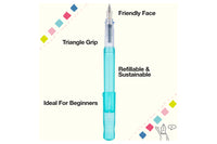 Pilot Kakuno Fountain Pen - Translucent Aqua