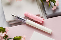 Pilot Kakuno Fountain Pen - Pink/White