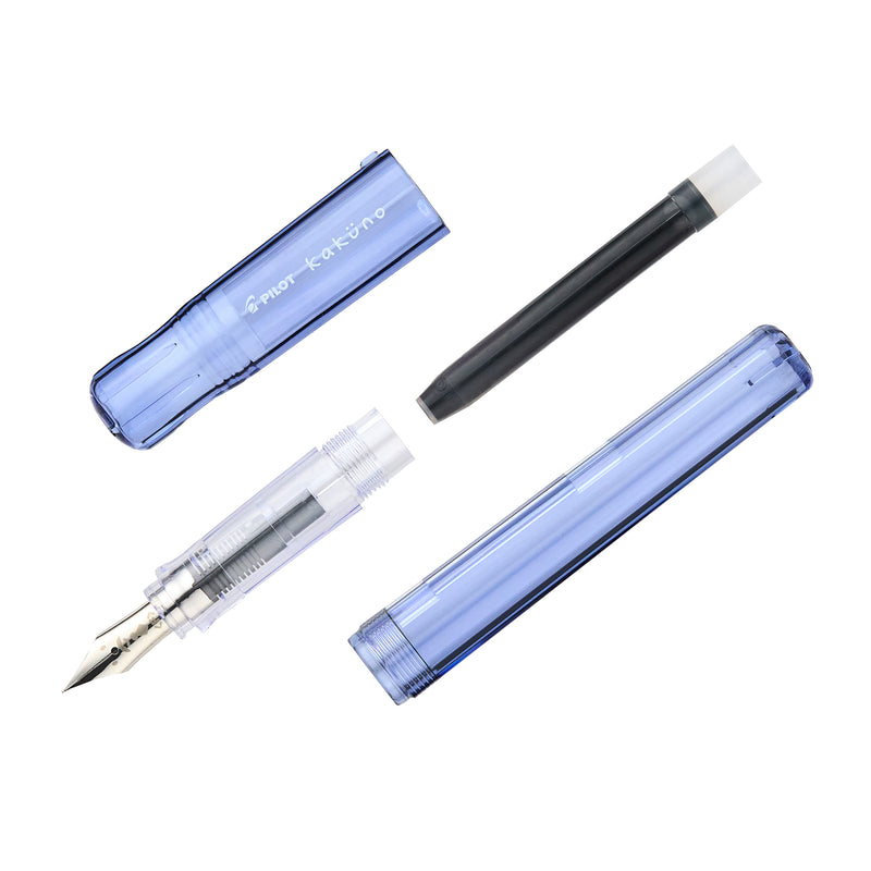 Pilot Kakuno Fountain Pen - Translucent Blue