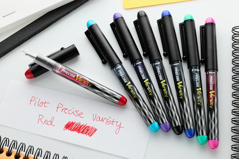 Pilot Precise Varsity Fountain Pen - Assorted 7-Pack