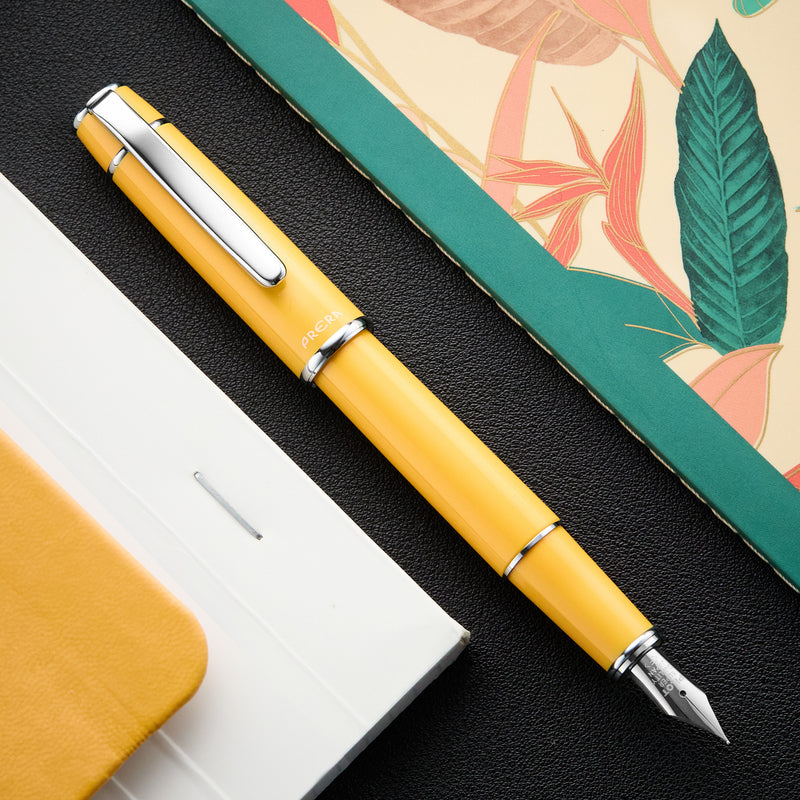 Pilot Prera Fountain Pen - Honey Yellow