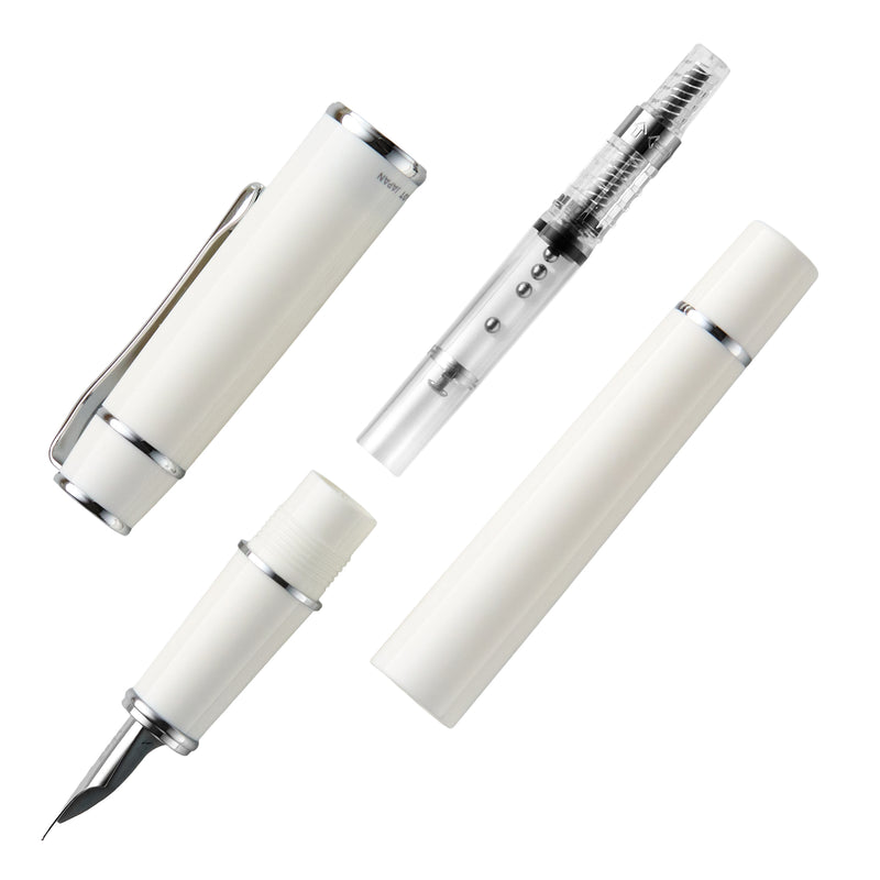 Pilot Prera Fountain Pen - Porcelain White