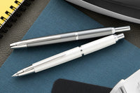 Pilot Vanishing Point Decimo Fountain Pen - White