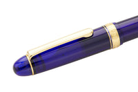 Platinum #3776 Century Fountain Pen - Chartres Blue/Gold