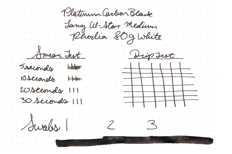 Platinum Carbon Black - 60ml Bottled Ink