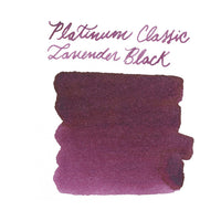 Platinum Classic Lavender Black - Ink Sample