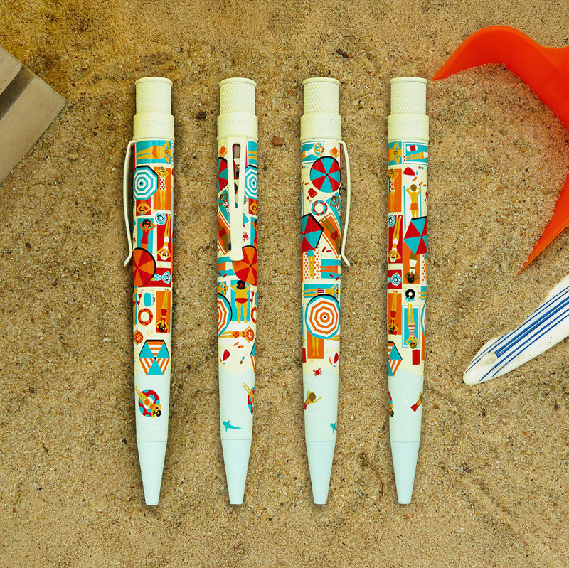 Retro 51 Tornado Rollerball Pen - Beachy Side Up (Limited Edition)