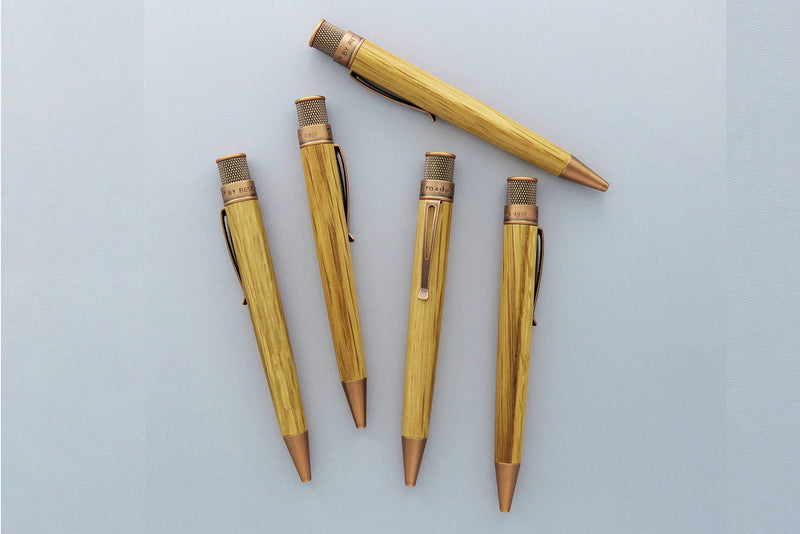Retro 51 Tornado Rollerball Pen - Bourbon Barrel