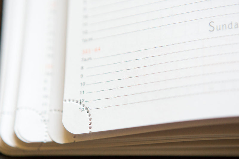 Rhodia 2026 Weekly Planner - Rosewood