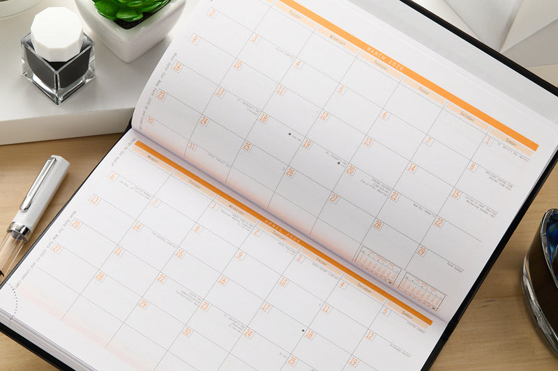 Rhodia 2026 Weekly Planner - Rosewood