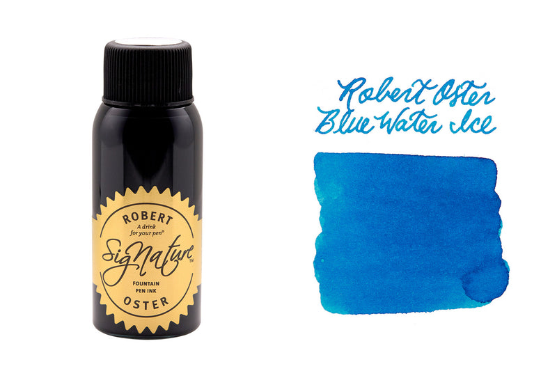 Robert Oster Blue Water Ice - 50ml Bottled Ink