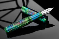 Schon DSGN Faceted Pocket Six Fountain Pen - Bismuth Crystal