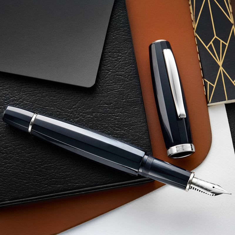 SCRIBO FEEL Fountain Pen - Blue Black