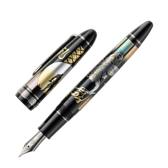 Sailor 1911L Ninja Maki-e Fountain Pen - Gojoh