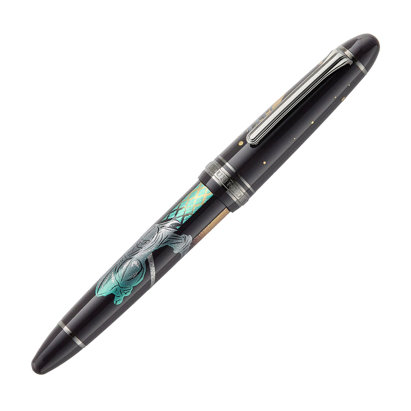 Sailor 1911L Ninja Maki-e Fountain Pen - Oshiro