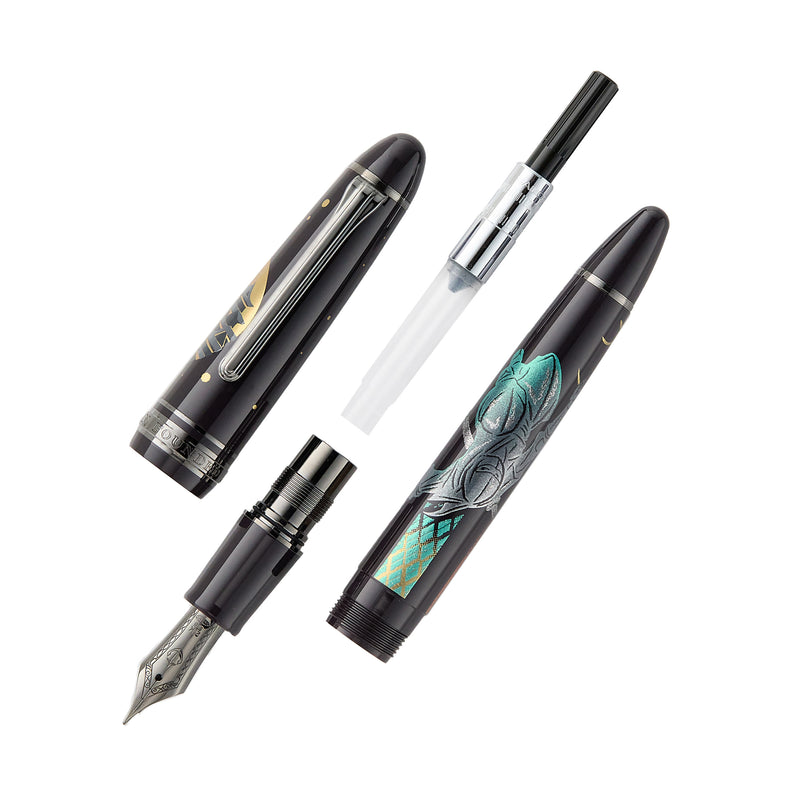 Sailor 1911L Ninja Maki-e Fountain Pen - Oshiro