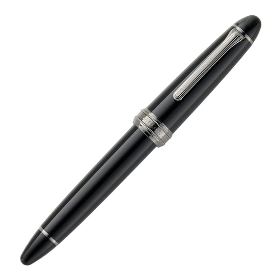 Sailor 1911L Naginata Togi Fountain Pen - Black/Black