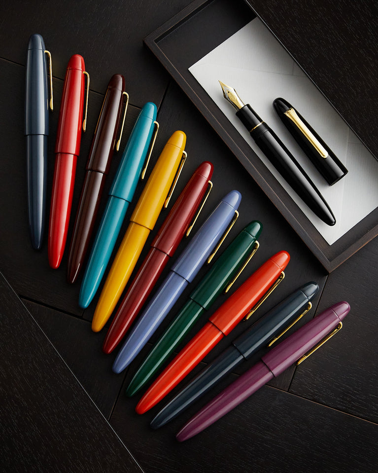 Sailor Bespoke KOP Color Urushi fountain pens