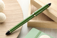 Sailor Compass Fude De Mannen Fountain Pen - Dark Green, 55°