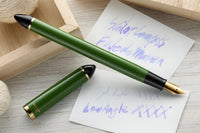 Sailor Compass Fude De Mannen Fountain Pen - Dark Green, 55°
