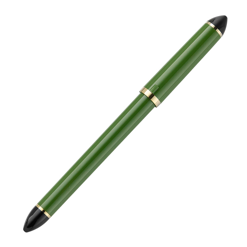 Sailor Compass Fude De Mannen Fountain Pen - Dark Green, 55°