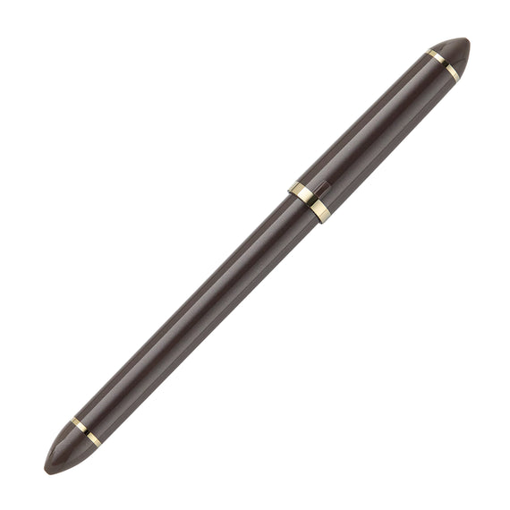 Sailor Compass Fude De Mannen Fountain Pen - Pearl Brown, 40°