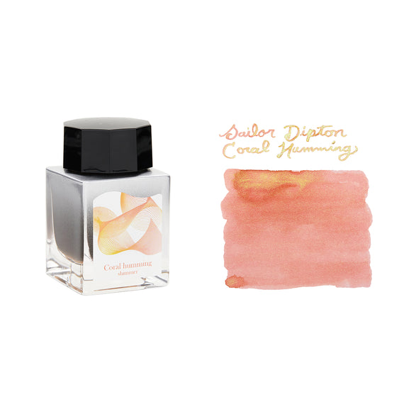 Sailor Dipton Coral Humming - 20ml Bottled Ink