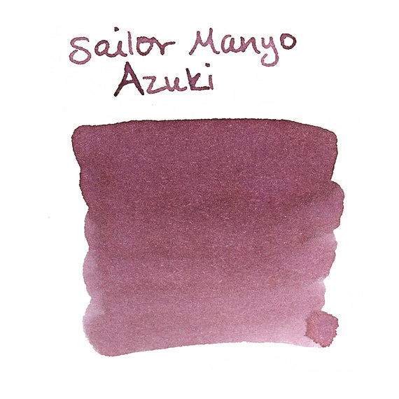Sailor Manyo Azuki fountain pen ink