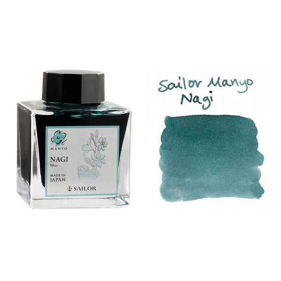 Sailor Manyo Nagi - 50ml Bottled Ink