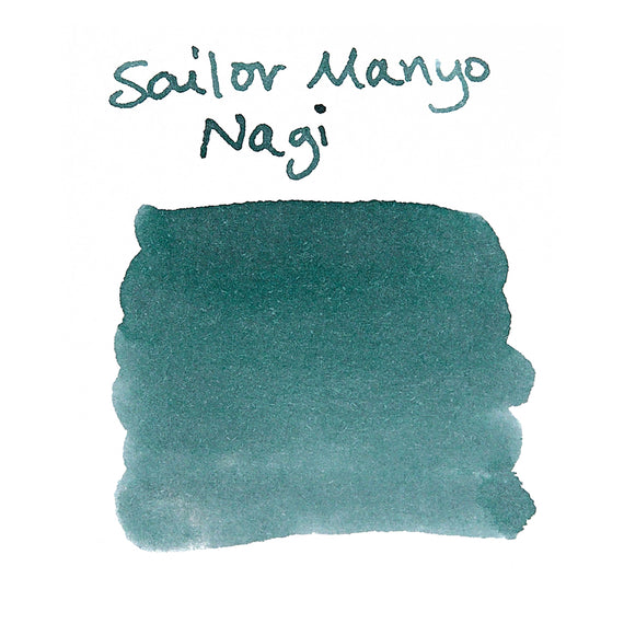Sailor Manyo Nagi fountain pen ink