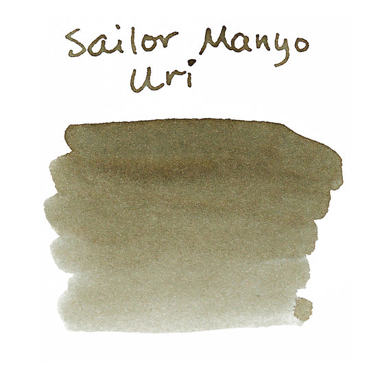 Sailor Manyo Uri fountain pen ink