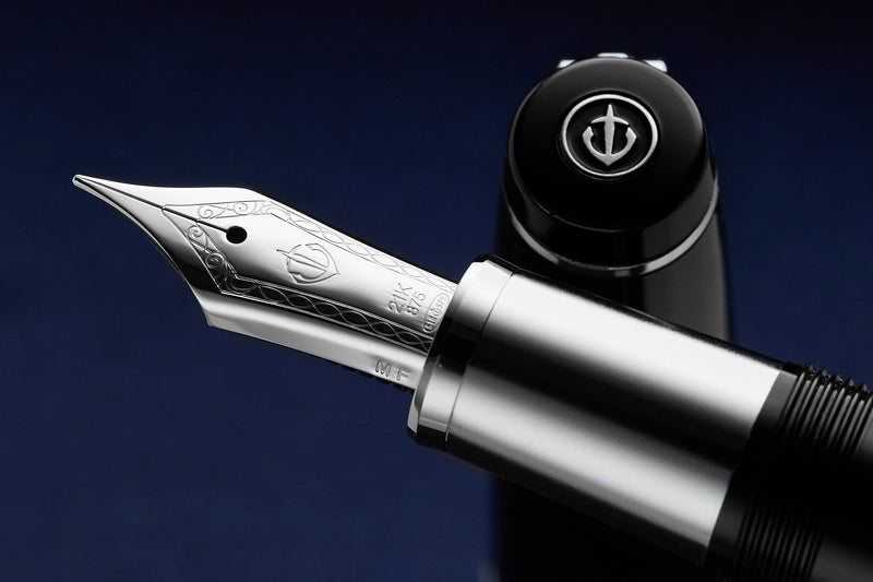 Sailor Pro Gear Fountain Pen - Ginza Silver Matte Grip (Limited Edition)