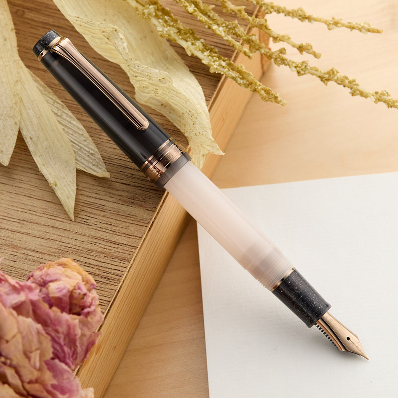 Sailor Pro Gear Slim Fountain Pen - Black Rose