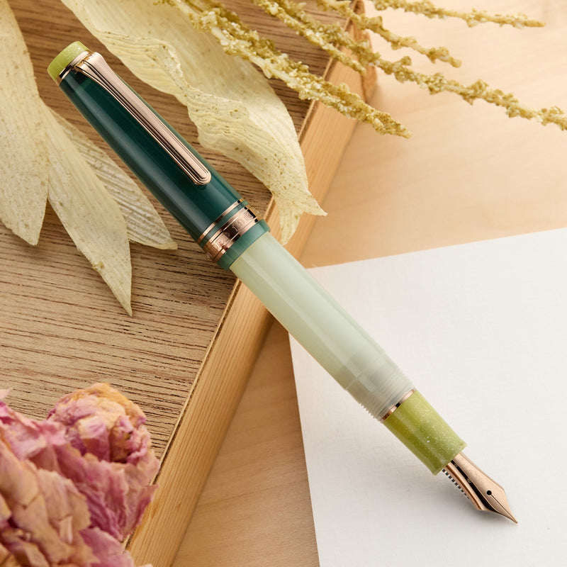 Sailor Pro Gear Slim Fountain Pen - Eucalyptus