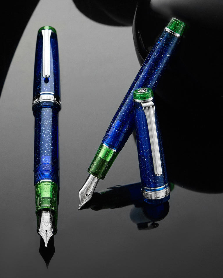 Sailor Pro Gear Northern Lights Blue fountain pens