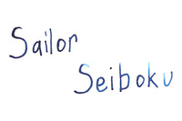 Sailor Seiboku Pigmented Blue Black - Ink Cartridges